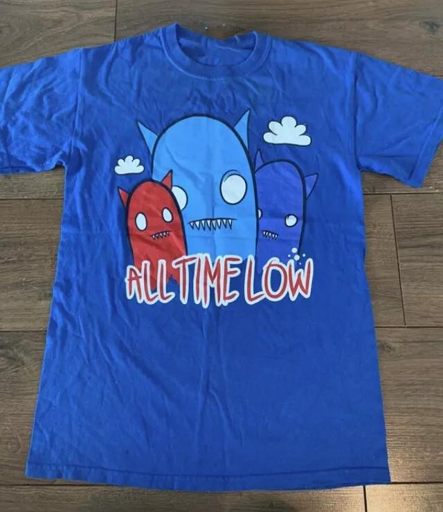 All Time Low Rare Rock Cotton Classic T-shirt All Sizes