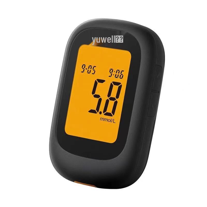 Глюкометр Yuyue 550, Без кодирования, Высокоточный анализатор с 560 тест-полосками.