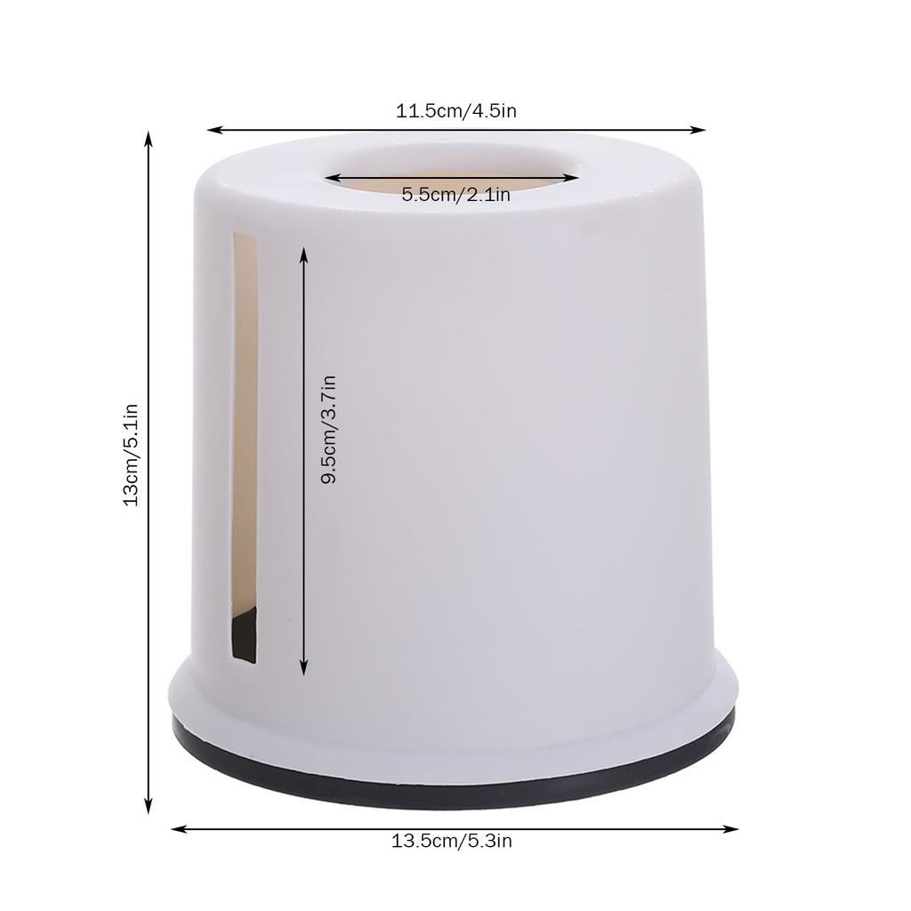 Круглая бытовая бумажная коробка Пластиковая коробка для салфеток Подходит для кухни Ресторана Коробки для салфеток в ванной Домашняя одежда и мебель