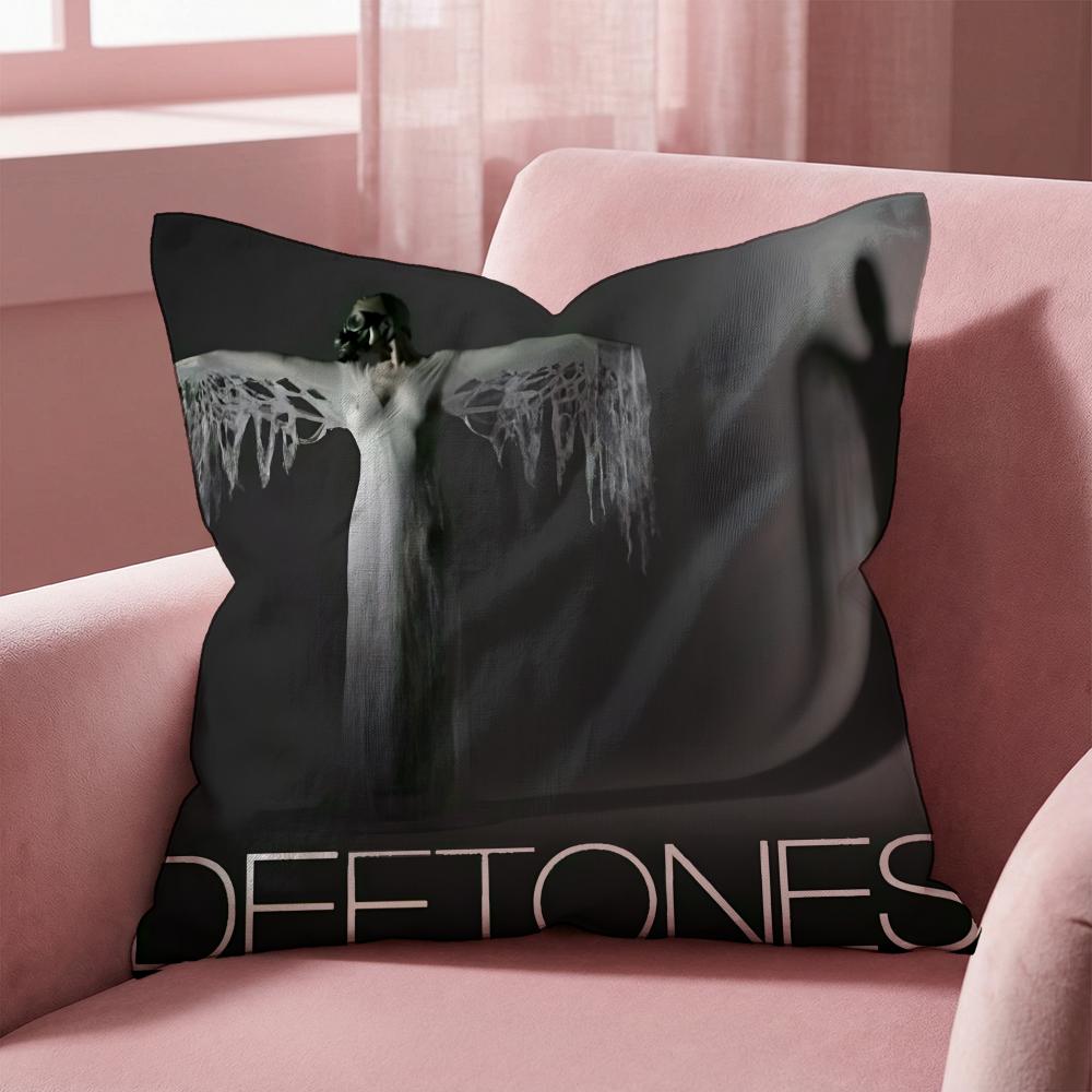 Наволочка Deftones для подушки, многоцелевая, для дома и автомобиля - Двусторонняя, мягкая и прочная для повседневного использования