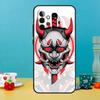 Samurai Oni Mask Case For Samsung Galaxy A25 A54 A34 A14 A52 A32 A12 A13 A33 A53 A15 A16 A36 A56 A26 A05 A35 A55