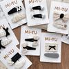 2Pcs/lot Lace Bow Hairpins Dot Pattern Bangs Clips Sweet Princess Headdress  Girls