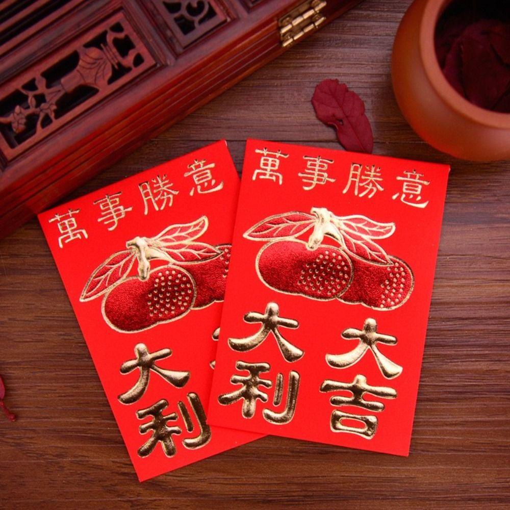 Money Chinese Wedding New Year Money Pockets Spring Festival Mini Red Envelope Blessing Pockets