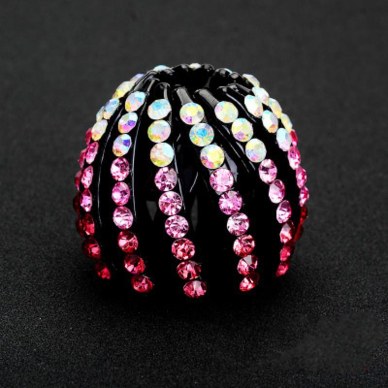 Заколка с кристаллами для волос