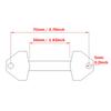2 Pieces Side Box Hooks Professional Motorcycle Toolcase Trunk Bag Equipment Luggage Accessory Sturdy Portable Strap Buckle Tool