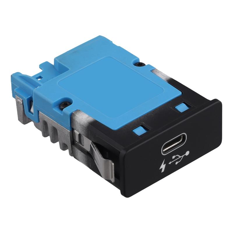 Разъем Type-C и USB-порт на центральной консоли автомобиля для 7 серии, X3, X5, X7 84108711939