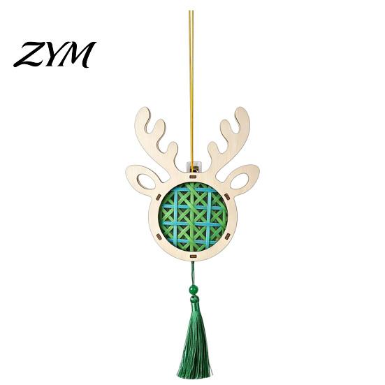 Handmade Lantern Crafts DIY Animal Kit for Children, Bamboo Weaving Cartoon Material Set, Mid-Autumn Festival Celebration