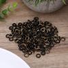100 Set Brass Eyelet Clothing Bag Accessory Double Side 4mm Eyelet Grommet KitBronze