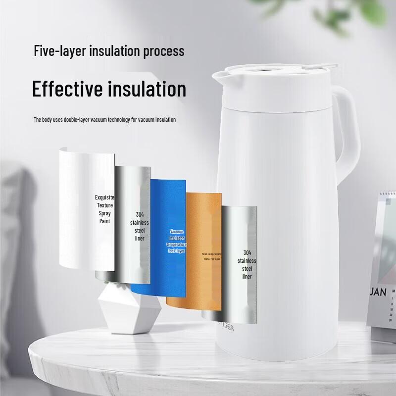 Tiger PWO-A20C 2L Stainless Steel Vacuum Flask