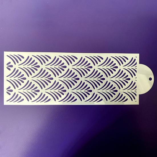 16 шт ПЭТ трафареты для торта с антипригарным покрытием уникальный домашний коврик для украшения ресторана