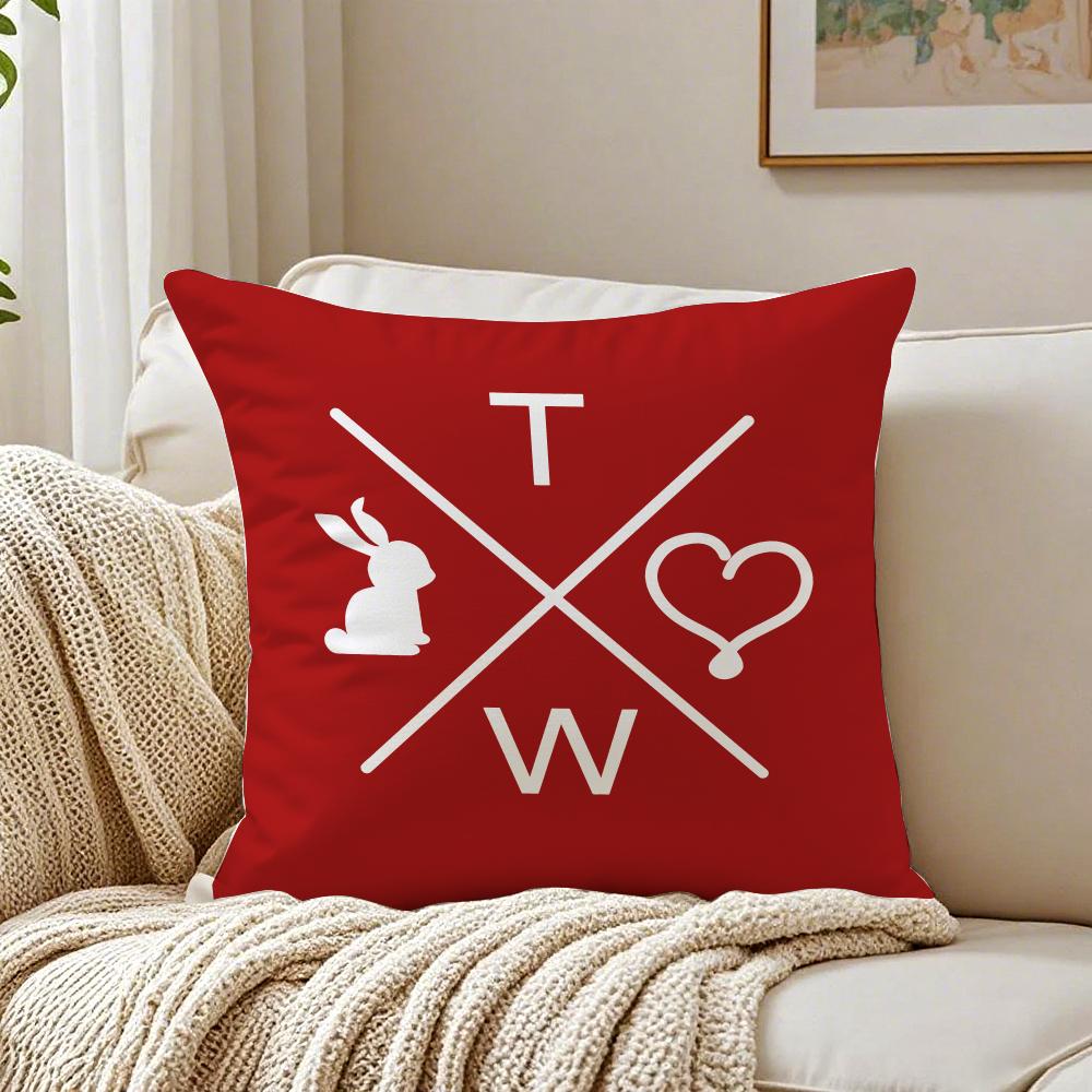 Cute Fashion Brand TTally WWeijl Cushion Cover Pillowcase Antidustmite living Room Sofa Decor Cushion Room