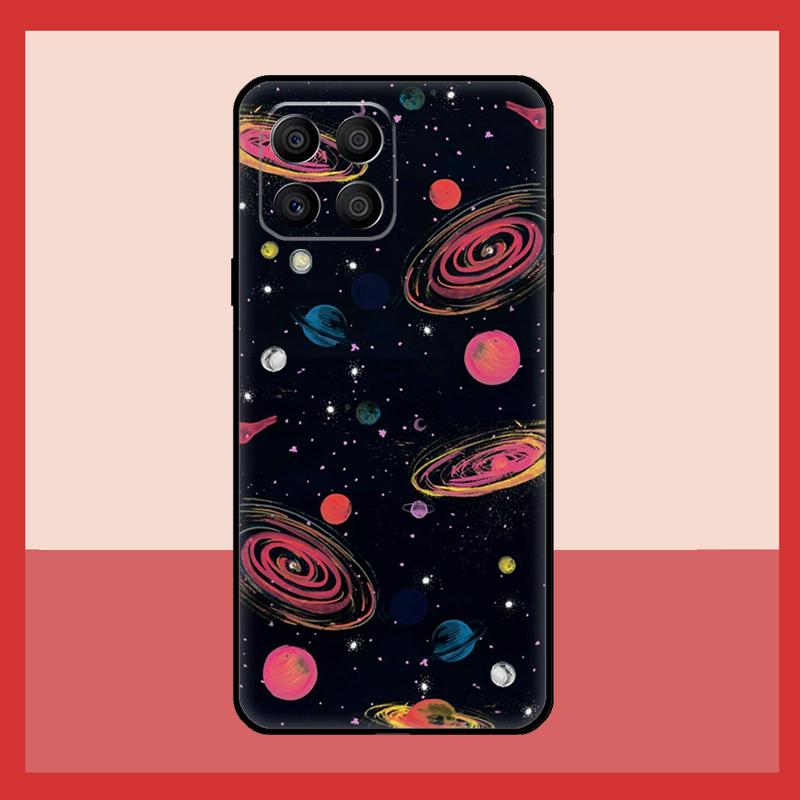 Космический Планета Звезды Луна Чехол Для Samsung Galaxy M11 M31 M14 M34 M54 M12 M32 M52 M15 M13 M06 M16 M36 M56 M53 M35 M55