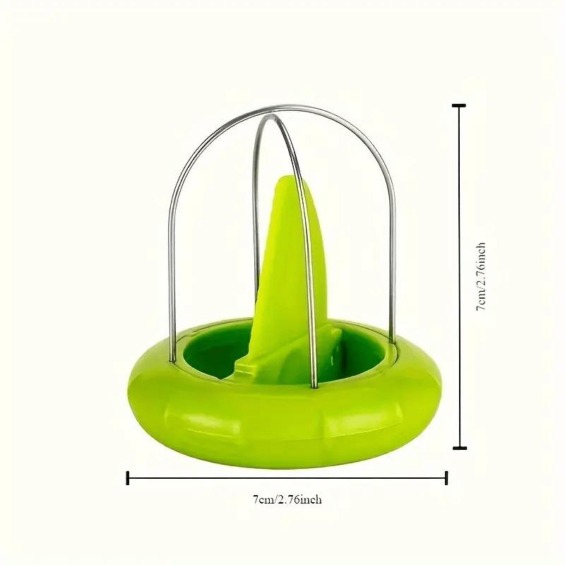 Kiwi Fruit Slicer Peeler, ABS food-safe material, manual portable kitchen gadget for daily use and camping.