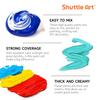Shuttle Art Acrylic 15 Large Paint Quick Water Art Adult Coloring For Art Schools Paint, Colors, 473ml, Capacity, Set, Drying, Resistance, Durable,