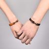 Fashion Vintage Jewelry Trendy Friendship Simple Bracelets Wristband Leather Hook Bracelet Bangles