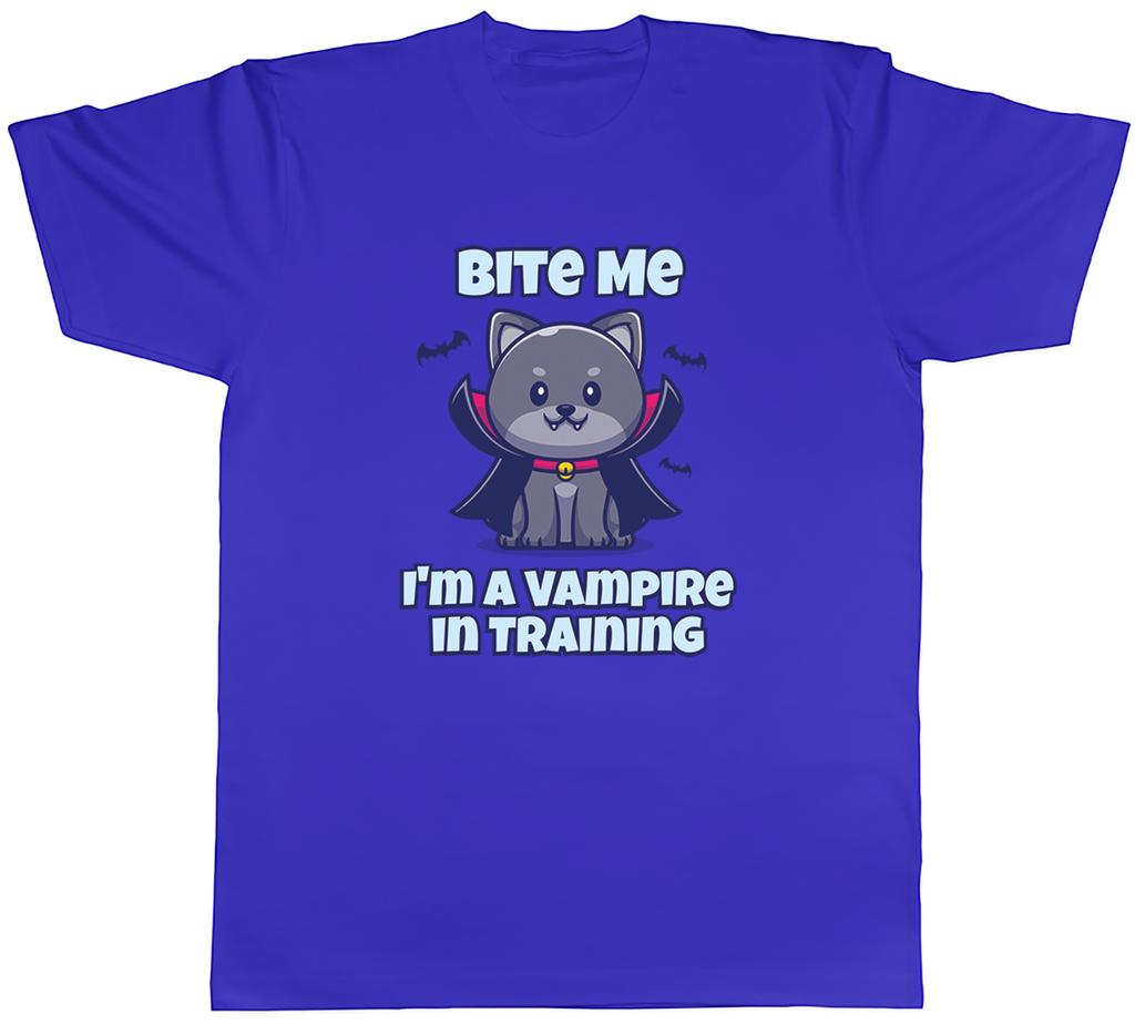 Bite Me Halloween Unisexs TShirt Im a Vampire in Training Unisex Tee Gift