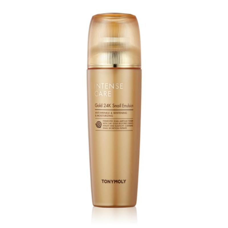 Tonymoly Intense Care Gold 24K Улиточная эмульсия 140мл