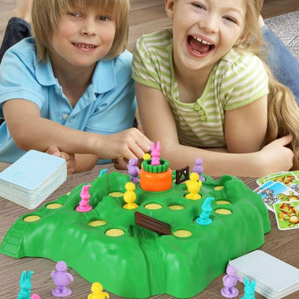 Развивающая игрушка-кролик для беговых лыж, настольная игра, игра-ловушка для кроликов, рождественские подарки