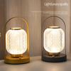 Creative Reading Lamp Portable Lantern Dimmable LED Bedside Rechargeable Night Light