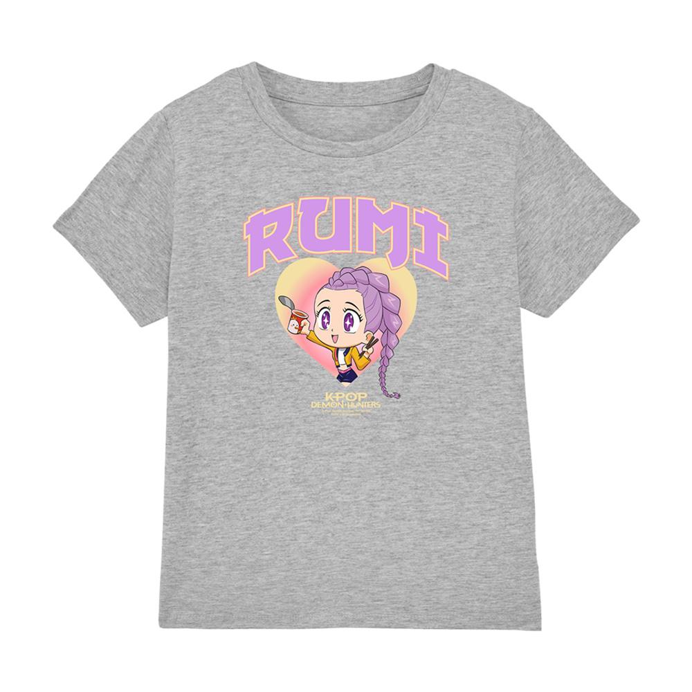 K-Pop Demon Hunters Childrens/Kids Huntrix Rumi Collegic T-Shirt