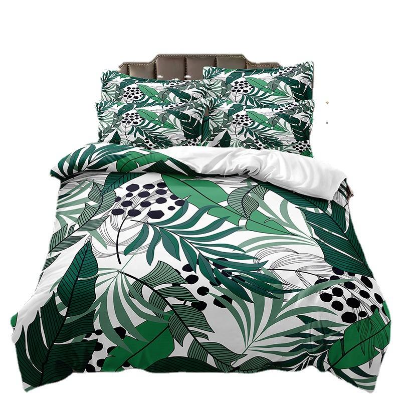 Модная технология печати, 3D цифровая печать, постельное белье, пододеяльники, наволочки, комплекты из трех предметов