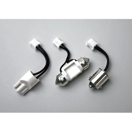 Carmate GIGA Белая светодиодная лампа салона для Совместима с и BW241 (КАРМАТЕ) Автомобили, T10, T8x29, T10x31, G14, 6500K, 75лм,