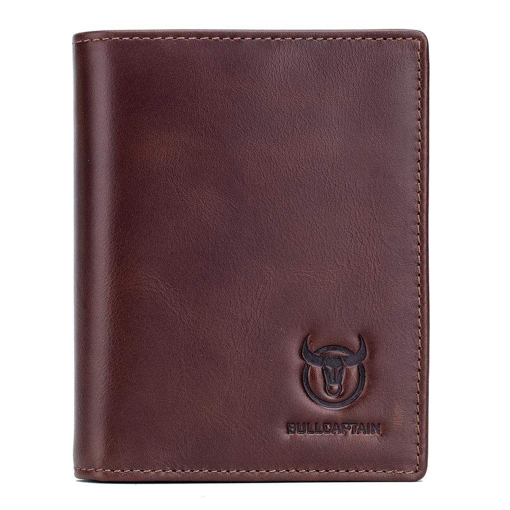 Leather Wallet Large Capacity Wallet Credit Card Holder for Men with 15 Card Slots