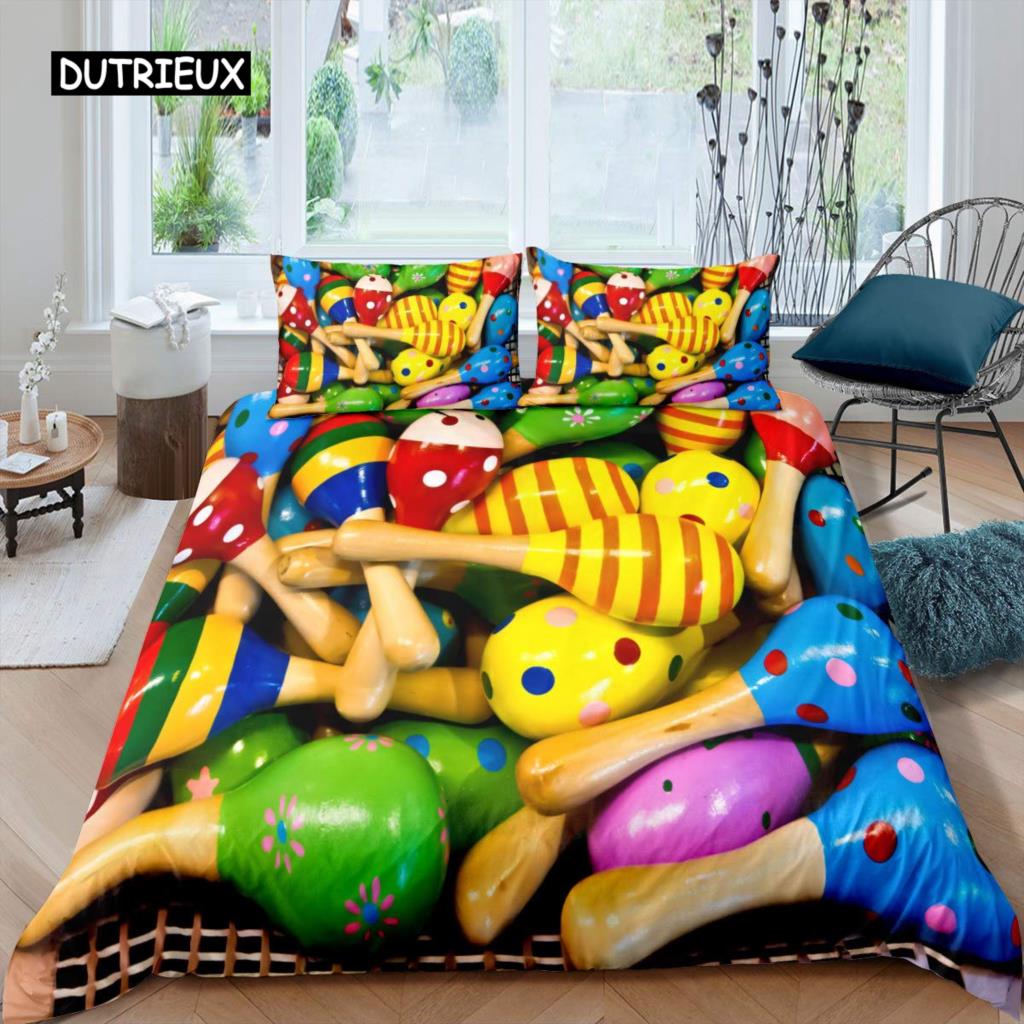 Пододеяльник для боулинга из полиэстера, спортивный пододеяльник для соревнований, спортивные игры, звездное небо, голубая линия, комплект постельного белья, двуспальная кровать размера «king-size»