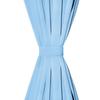 Blackout Curtains 2 pcs with Metal Grommets 135 x 175 cm Turquoise