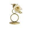 Exquisite Craftsmanship Iron Candle Holder for Home Dining Table Decoration