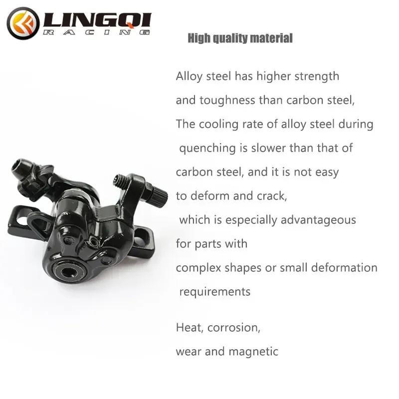ONLEEYPP Bicycle Parts Black Disc Brake System Kit Front Rear Brakes Caliper For Mini Moto Pocket Dirt Bike Scooter Durability