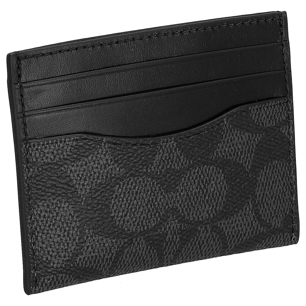 Envelope Card Holder CW366 Black [Coach] Men's [Item]