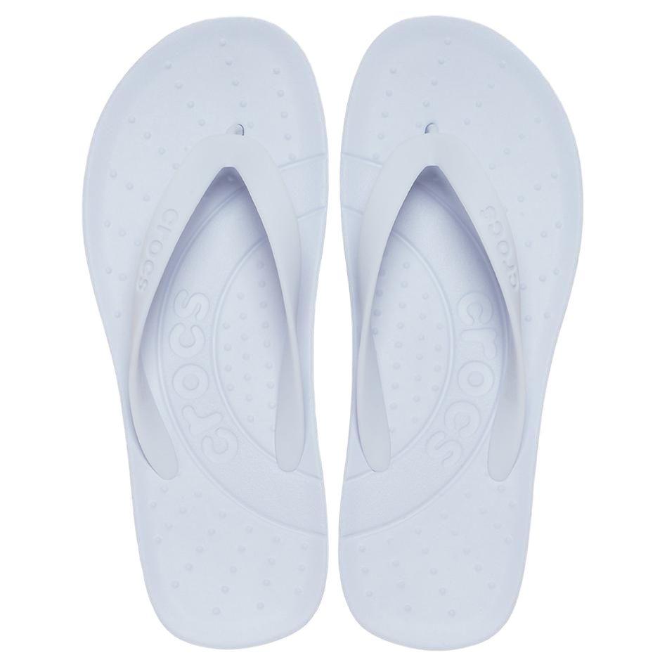 Crocs Модные Универсальные Повседневные Нескользящие Шлепанцы Унисекс Обувь Мечтательно-голубой 210089-5AF