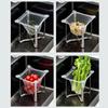 Stainless Steel Trash Bag Stand Foldable Garbage Bag Rack Garbage Bag Holder  Kitchen Countertop