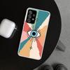 Счастливый Синий Сглаз Чехол для Телефона для Samsung Galaxy A12 A22 A32 A52 A72 A02S A51 A50S A31 A20S A10S Note 20 Ultra 10 Plus Ga