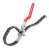 Auto Handle Tools Chain Type Oil Filter Wrench Spanner 13.8in Long Handle Ergonomic Auto Car Repairing Tool Oil Filter Spanner