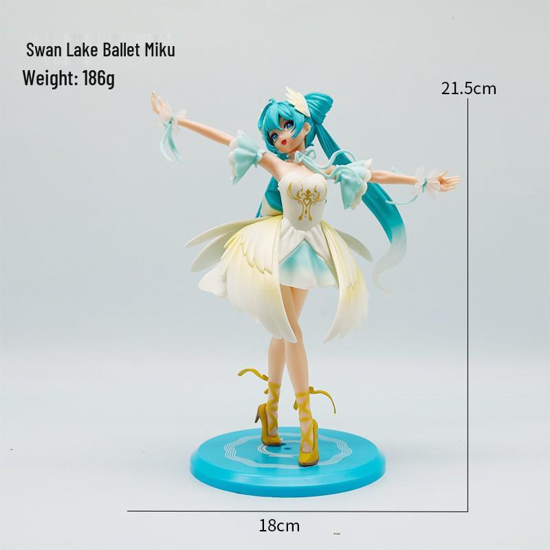 Hatsune Princess Sakura Warrior 2D Figure – Cherry Blossom Car & Desktop Ornament