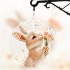 360 Degree Rotating Metal Wind Spinner with Cute Rabbit Design for Garden Decor Perfect Gift for Home and Outdoor All Season