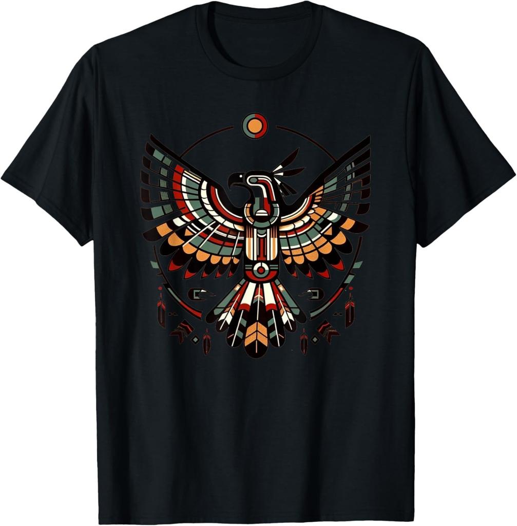 Thunderbird Native American Art Indigenous Mythology Symbol Unisex Gift T-Shirt