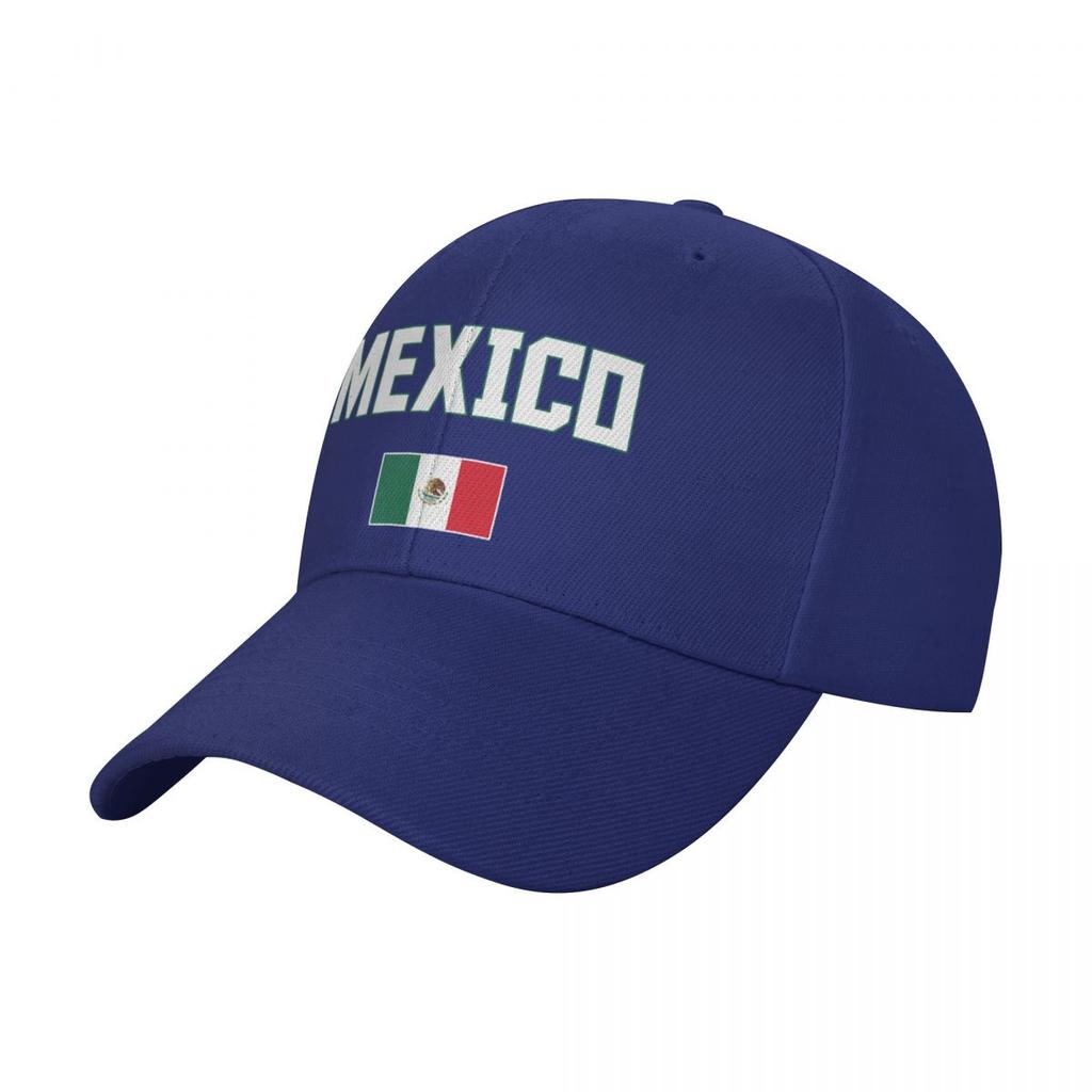 Baseball Cap ITS IN MY DNA Mexico Flag Mexican Fans Emblem Cool Fans Wild Sun Shade Peaked Adjustable Outdoor Caps Unisex Women