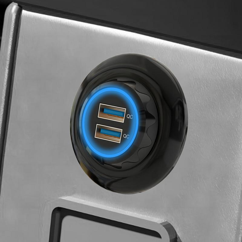 Автомобильное зарядное устройство, разъем PD QC3.0, порт USB, 30 Вт, автомобильное зарядное устройство, быстрая зарядка телефона, зарядное устройство USB, автомобильная розетка
