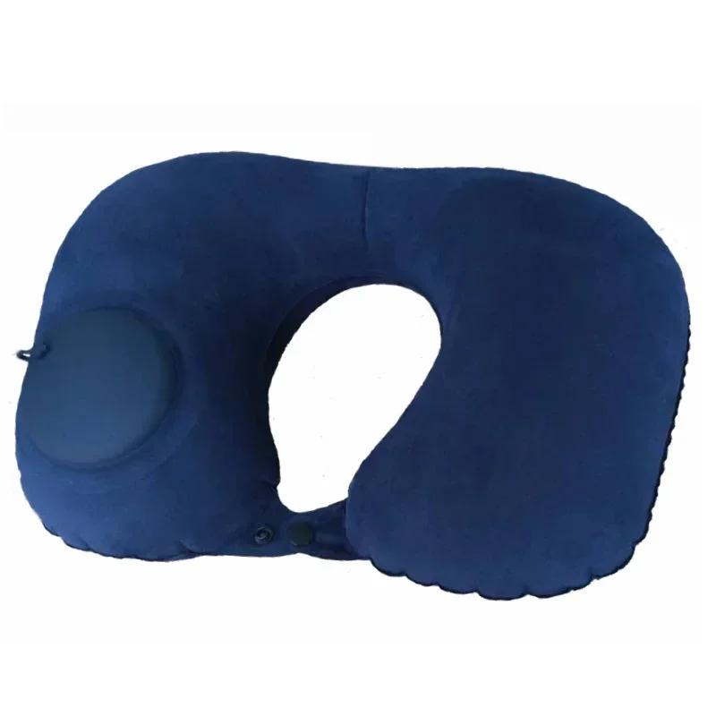 Inflatable Portable Neck Pillow U-shaped Pillow That Can Be Stored And Self Filled Suitable For Outdoor Travel Business Trips