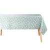 Nappe Rectangle - Divyna Sauge - 140 X 240 Cm - Polyester Microfibre - Motif Feuillage