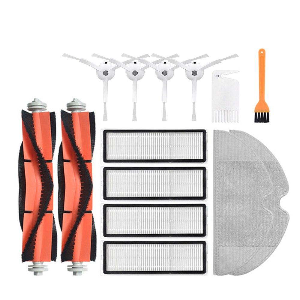HEPA-фильтр + боковая щетка + основная щетка для робота-пылесоса Xiaomi MI 2 Roborock S50 S51, запчасти для пылесоса, аксессуары