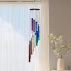 Wind Chime Decor Retro Metal Tube Wind Chime for Outdoor Garden Patio Decor Vintage Hanging Wind Bell Ornament for Indoor