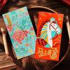 6pcs Chinese Style New Year Money Envelope Gold Stamping Lucky Red Pockets  Gift Bag