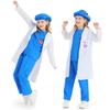 Doctor Role Play Dress Up Kit Doctor Pretend Play Costume with Stethoscope Doctor Coat Kit Halloween Doctor Costumes