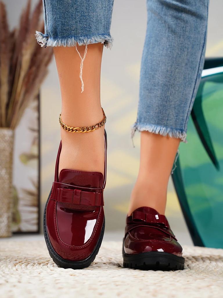 Летние женские новые модные дизайнерские кроссовки с круглым носком в стиле ретро, однотонные, для повседневного шопинга, вечеринки, на толстой подошве.