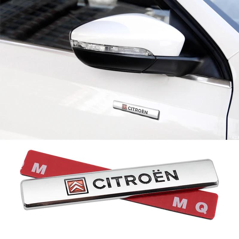 3D Metal Logo Badge Car Styling Stickers Decoration Decal For Citroen C1 C2 C3 Vts C4 Saxo C4L C5 C6 C8 Xsara Picasso Berlingo