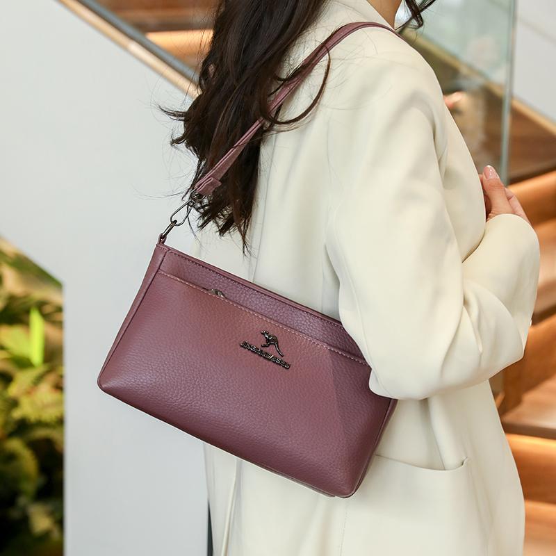 Сумка среднего возраста, женская сумка через плечо, многослойная сумка для матери